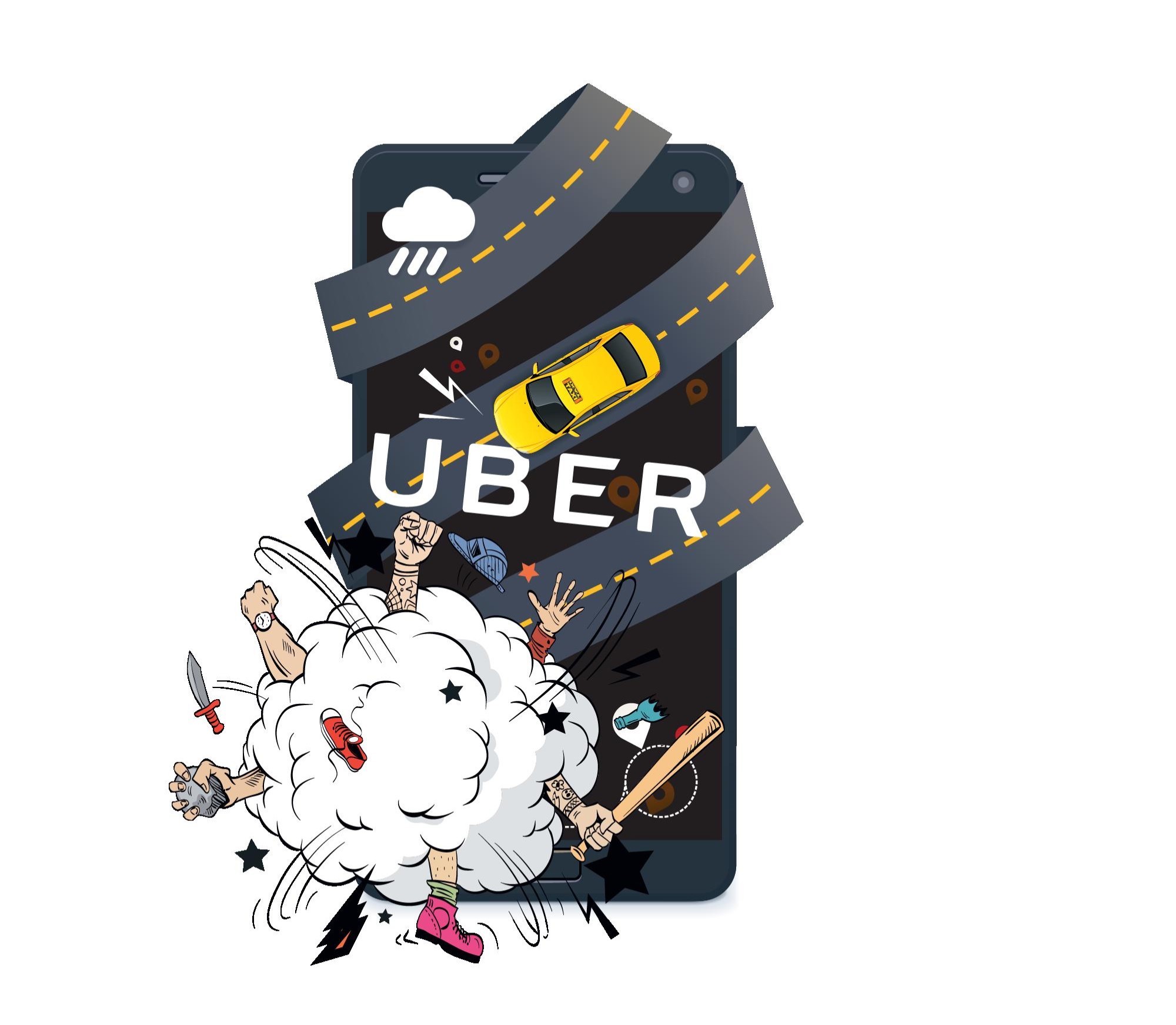 Control a Uber es solo de las autoridades