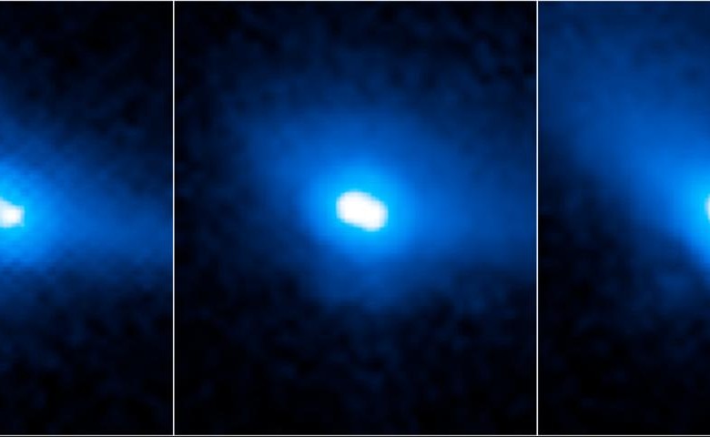 El sistema binario de asteroides-cometas. Foto cortesía Hubble/Nasa/ESA