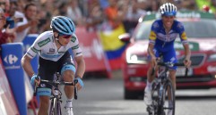 Miguel Ángel López hizo una gran demostración para meterse al podio de la Vuelta. FOTO AFP