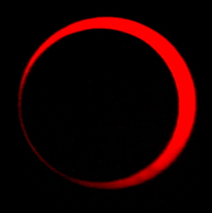 Un eclipse anular impresiona. Pudo quedar registrado en la Biblia. Foto Tino Kreutzer