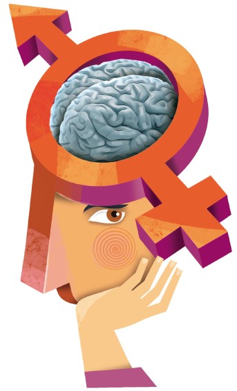 Los trastornos mentales en los colombianos son más frecuentes en mujeres que en hombres, excepto en el trastorno afectivo bipolar. ilustración elena ospina