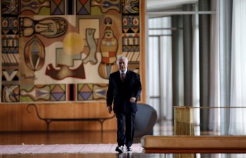 Michel Temer, expresidente de Brasil. FOTO Reuters