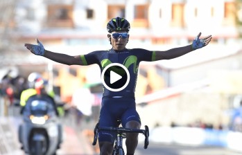 Nairo gana la cuarta etapa y lidera la Tirreno Adriático