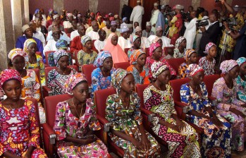 El año pasado, Boko Haram había liberado ya 21 niñas. FOTO AFP