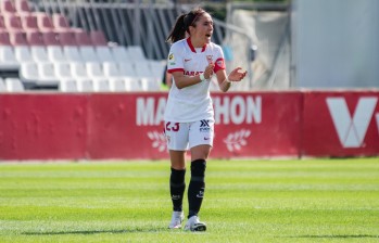 Natalia Gaitán es capitana de la Selección Colombia femenina. FOTO SEVILLA F.C.