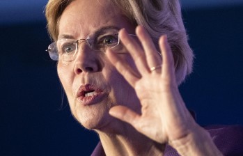 La senadora de Massachusetts Elizabeth Warren. FOTO EFE