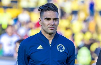 Falcao durante el partido amistoso de la selección Colombia ante Panamá. Foto: Juan Antonio Sánchez Ocampo