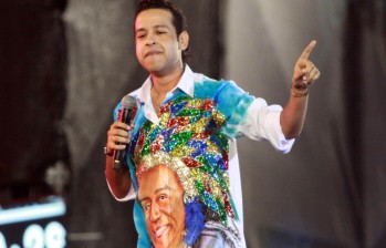 El Gran Martín Elías durante una presentación en el Festival de Orquestas de Barranquilla, en 2014. FOTO: archivo.
