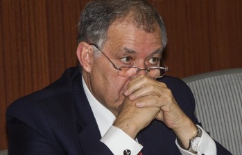 Ordóñez fue elegido como procurador general para el periodo 2009-2012 y reelegido para el periodo 2013-2017 por el Senado. FOTO Jaime Pérez Munévar