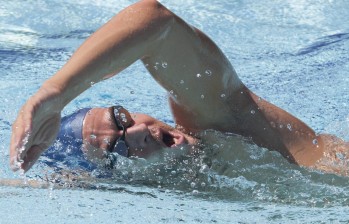 El paisa Daniel Giraldo tiene como objetivo ganar todos los metales de oro en la natación de los Juegos Paranacionales. FOTO ediwn bustamante