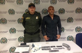 Osorio fue capturado en octubre de 2016. FOTO: Cortesía Policía Nacional. 