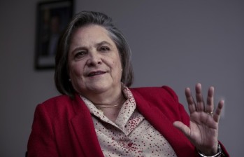 Clara López Obregón en el 2015 aspiro a ser alcaldesa de Bogotá en donde obtuvo 499.598 votos, perdiendo con el actual alcalde de la ciudad Enrique Peñalosa. FOTO: Colprensa
