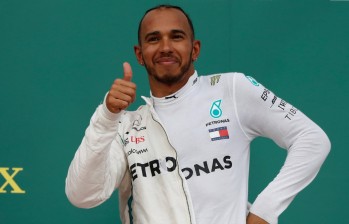 Con el último triunfo en Alemania, Lews Hamilton le tomó 17 puntos de ventaja a Sebastian Vettel. FOTO REUTERS