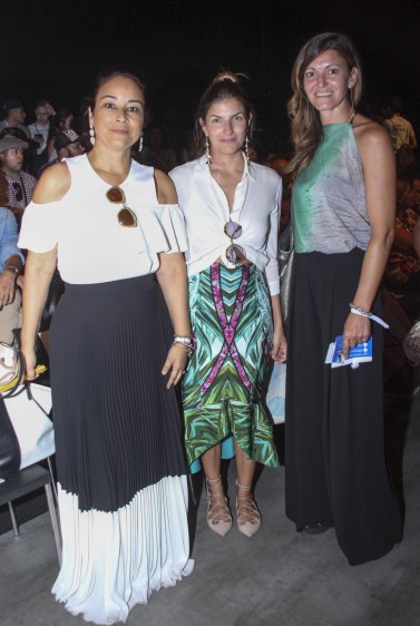 Gloria Ramírez, Laura Echavarría y Alessandra Barbaro. Foto Cámara Lúcida.