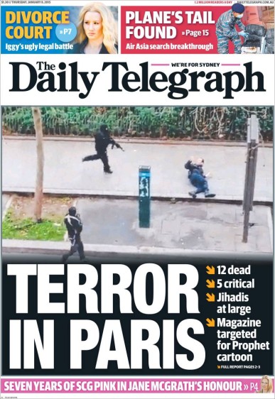 Daily Telegraph, Australia. FOTO CORTESÍA