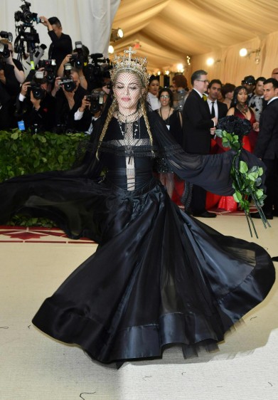Madonna, la reina del pop, no decepcionó a sus fans. FOTO AFP