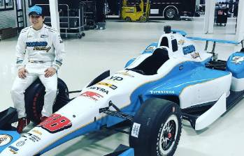 Gabby Chaves, piloto colombiano. FOTO cortesía Harding