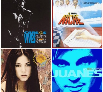 Carlos Vives, Niche, Shakira y Juanes entre los 50 álbumes más importantes de la música latina de los últimos 50 años según la revista Billboard. FOTO Cortesía