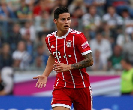 72 horas después de anunciado el fichaje, James debutó con el Bayern. FOTO REUTERS