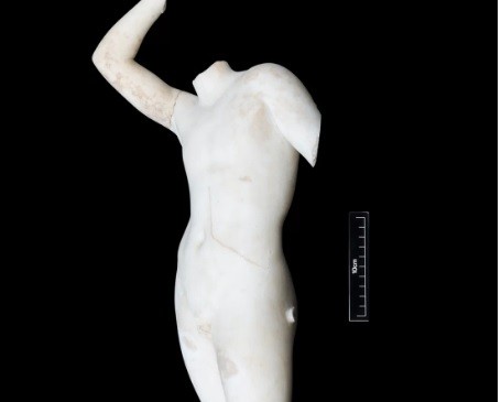 Estatua que posiblemente representaba a Adonis. Foto Museo Británico