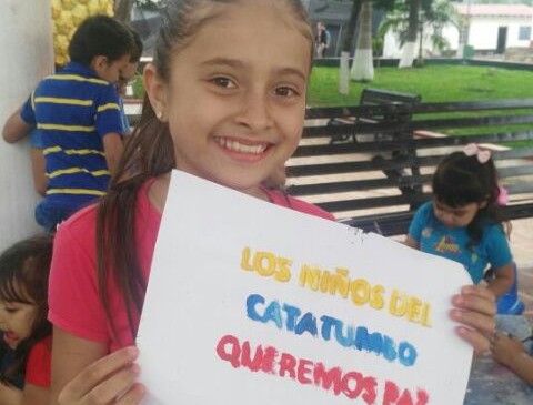 Niños en Catatumbo piden la paz