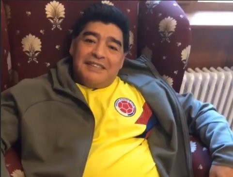 Maradona había advertido a los ingleses, previo al juego con Colombia, que podían marcharse a Londres. 