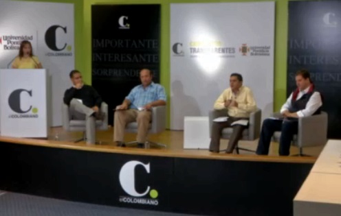 Candidatos a Alcaldía de Girardota debaten en foro en EL COLOMBIANO