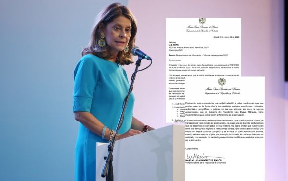 La carta tiene fecha del 24 de enero y aún no se conoce una respuesta del medio de comunicación gringo. Foto: Colprensa