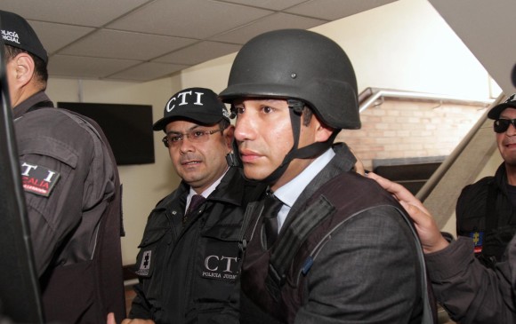 Luis Gustavo Moreno sería extraditado hoy. FOTO COLPRENSA