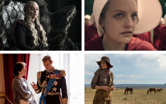 Game of thrones, The handmaid’s tale, The Crown y Godless fueron algunas de las series ganadoras de la noche. FOTOS Cortesía HBO, Netflix y Paramount Channel.