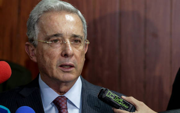 Álvaro Uribe Vélez, senador y expresidente. FOTO COLPRENSA