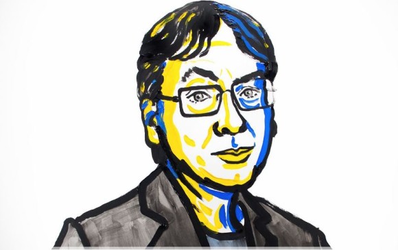 Ilustración del Premio Nobel del escritor Kazuo Ishiguro. 