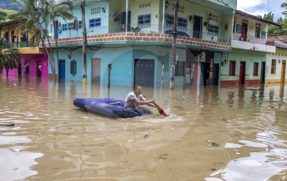 El Gobierno pidió a los alcaldes incorporar diagnósticos en sus políticas de adaptación y mitigación para que las inundaciones no sean recurrentes. En la foto, Bolombolo (Ant.) FOTO Juan Antonio Sánchez