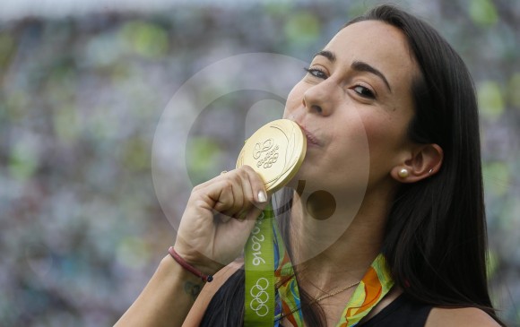 Mariana Pajón, bicampeona olímpica. FOTO Robinson Sáenz Vargas