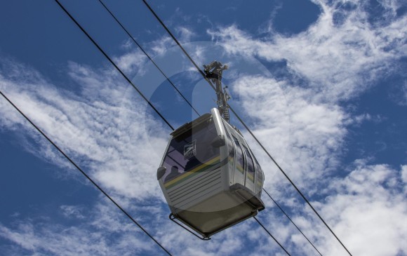 Los cables aéreos se han convertido en una gran opción de transporte masivo para ciudades como Medellín. FOTO róbinson sáenz