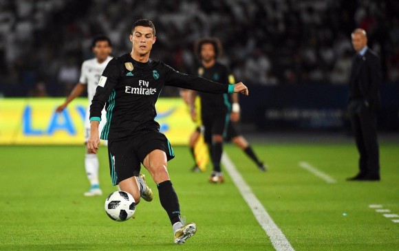 Cristiano Ronaldo se convirtió ayer en el máximo goleador histórico del Mundial de Clubes, con seis conquistas. FOTO efe 