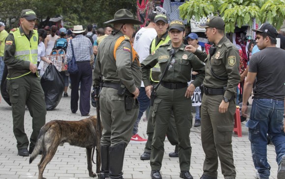 La Policía destacó la colaboración de los ciudadanos para denunciar. El general Palomino dijo que esta ha sido una de las navidades más tranquilas de los últimos años. FOTO donaldo zuluaga