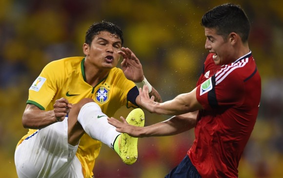 Thiago Silva hizo parte de la plantilla de Brasil que participó en el Mundial que organizó su país en 2014. FOTO ARCHIVO-AFP