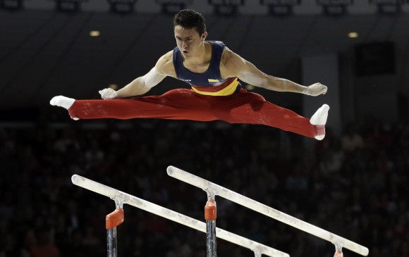 Jossima Calvo, en todo su esplendor en los Juegos de Toronto-2015. El reto ahora es clasificar a los Olímpicos. FOTOs AP