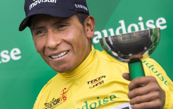 Con el triunfo en Romandía, Nairo Quintana ya suma once vuetltas en su palmarés. FOTO AP