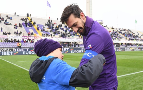 Davide Astori, excapitán del Fiorentina. FOTO AFP