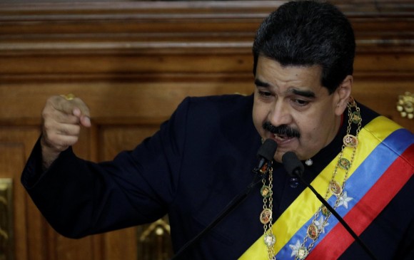 Según expertos, Maduro acude a frases contra Colombia para desviar la atención sobre la crítica situación de su país. FOTO REUTERS