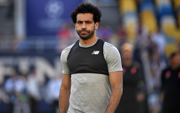 Salah fue nombrado mejor jugador del año en Inglaterra. FOTO AFP