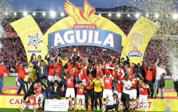 Los hechos ocurrieron, presuntamente, en una celebración que los jugadores realizaron tras el título de la Superliga Águila 2017. FOTO COLPRENSA 
