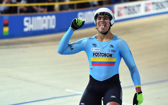 Fabián Puerta engrandeció el nombre de Colombia en el ciclismo mundial. FOTO AFP