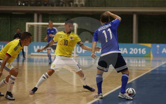 Angellot Caro ilusionó a los hinchas con una goleada a favor de la Selección Colombia que al final fue derrotada. Foto Donaldo Zuluaga