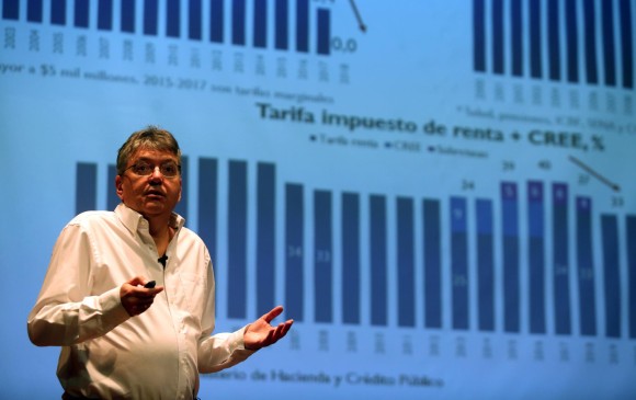 Mauricio Cárdenas, ministro de Hacienda. Foto: Cortesía Eafit