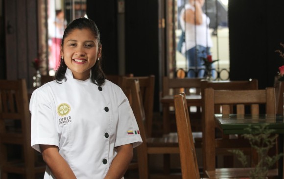 Jénnifer Rodríguez transformó una idea pequeña de negocio en un gran restaurante que le rinde homenaje a nuestras raíces colombianas. FOTO COLPRENSA.