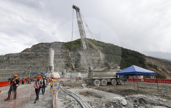Proyecto hidroeléctrico de Ituango. FOTO MANUEL SALDARRIAGA