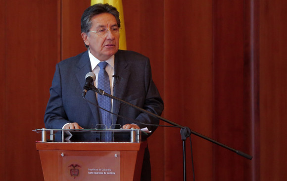El fiscal General Néstor Humberto Martínez, se defiende de las acusaciones en el caso de Odebrecht. FOTO COLPRENSA 